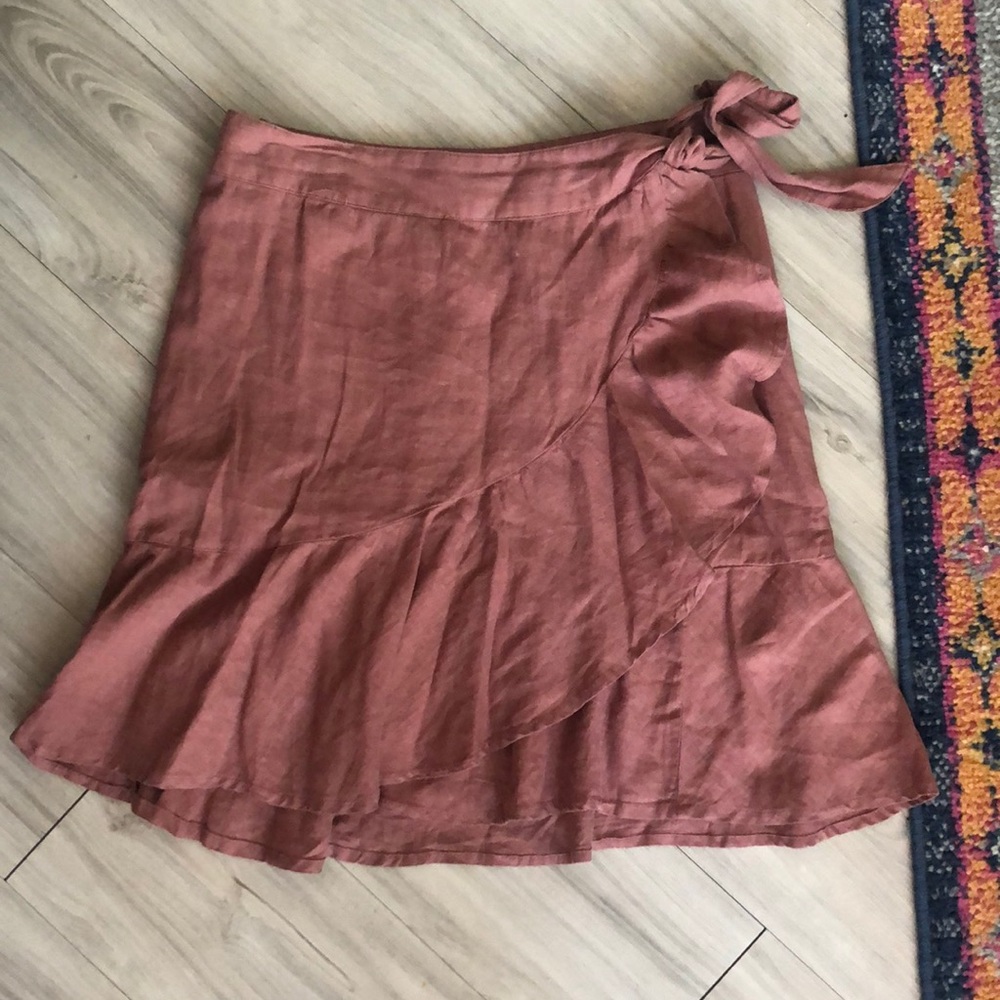 Free people wrap skirt